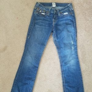 True Religion Boot Cut Jean's